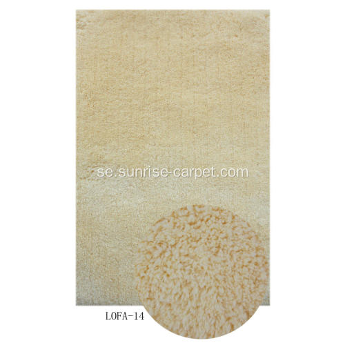 Mjuk Polyester Imitation Fur Shaggy Carpet